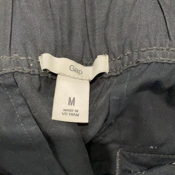 Gap Tencel Jogger Pants Ankle Zipper Elastic - Picture 6 of 6